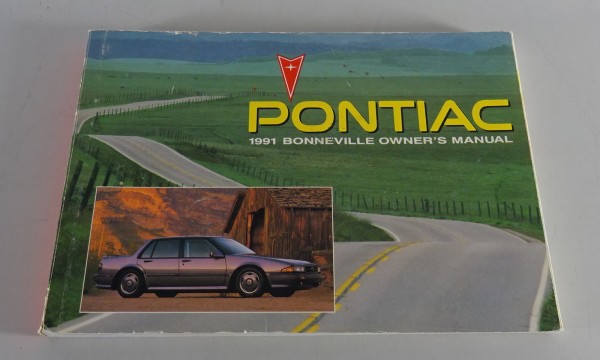 Owner´s Manual / Handbook Pontiac Bonneville Stand 1991