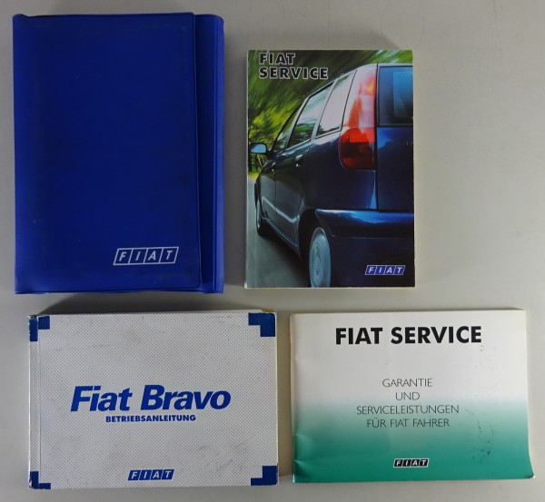 Bordmappe + Betriebsanleitung Fiat Bravo Stand 01/1996