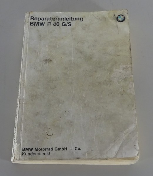 Werkstatthandbuch / Reparaturanleitung BMW Motorrad R 80 G/S Stand 07/1983