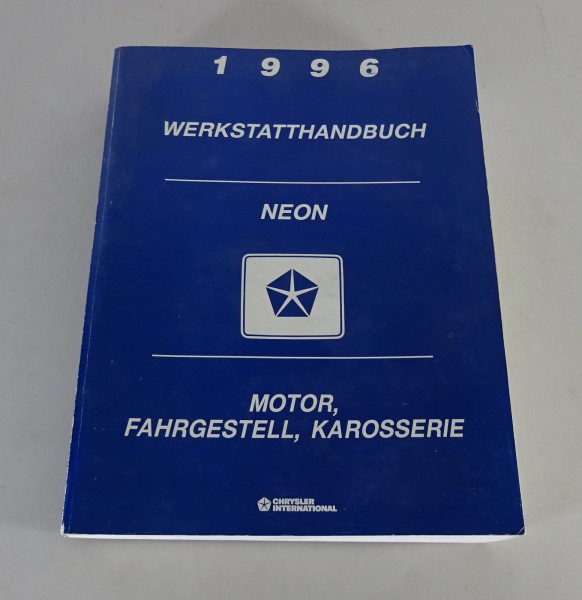 Werkstatthandbuch / Reparaturanleitung Chrysler Neon Stand 1996
