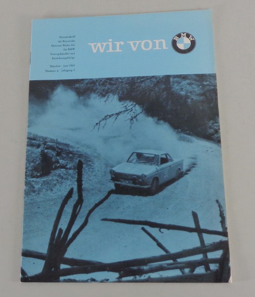 Magazin "Wir von BMW" Ausgabe Nr. 6 Jahrgang 1960