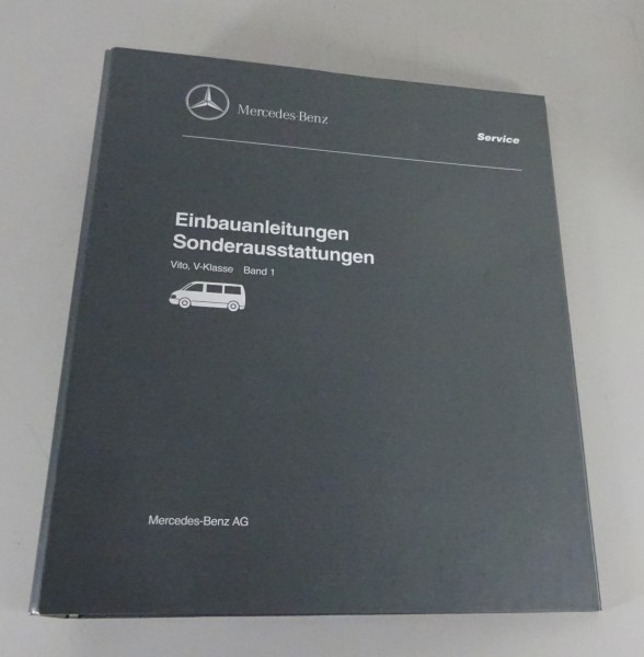 Werkstatthandbuch Sonderausstattungen Mercedes Benz Vito W638 Band 1 Stand 11/96