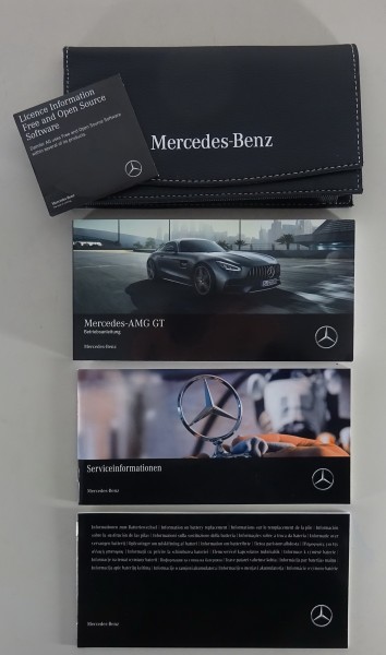 Betriebsanleitung + Bordmappe Mercedes-AMG GT Typ C 190 Stand 01/2020