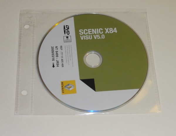 Schaltpläne auf CD Renault Scenic - Stand 03/2009