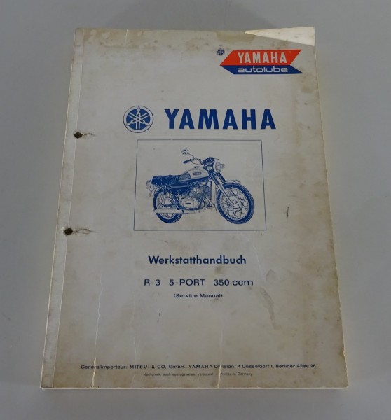 Werkstatthandbuch Yamaha Motorrad R3 5-Port 350ccm