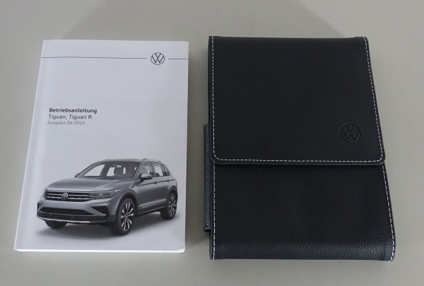 Bordmappe + Betriebsanleitung / Handbuch VW Tiguan / Tiguan R Stand 06/2023