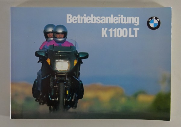 Betriebsanleitung / Handbuch BMW K 1100 LT Motorrad Stand 12/1991