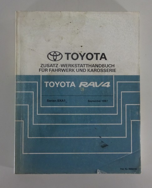 Werkstatthandbuch / Reparaturanleitung Toyota RAV 4 SXA 10, 11 Stand 09/1997