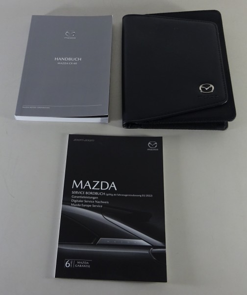 Bordmappe + Betriebsanleitung / Handbuch Mazda CX-60 SUV Stand 02/2022