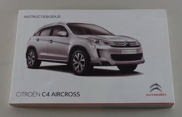 Instructieboekje Citroen C4 Aircross het van jaar 2014