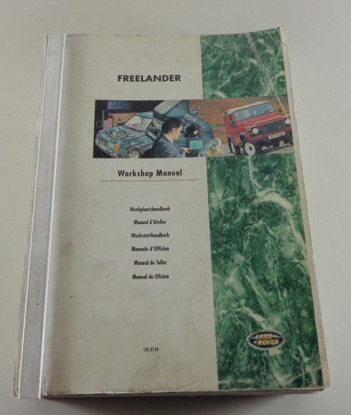 Werkstatthandbuch Land Rover Freelander von 1998/1999