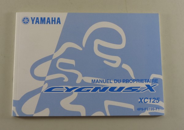 Manuel du Proprietaire Yamaha Cygnus.X Typ XC 125 from 10/2007