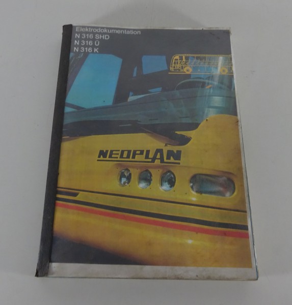 Elektrische Schaltpläne / Werkstatthandbuch Neoplan Euroliner N 31X Stand 5/2000