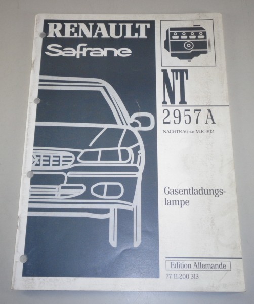Werkstatthandbuch Renault Safrane Xenon, Stand 1997