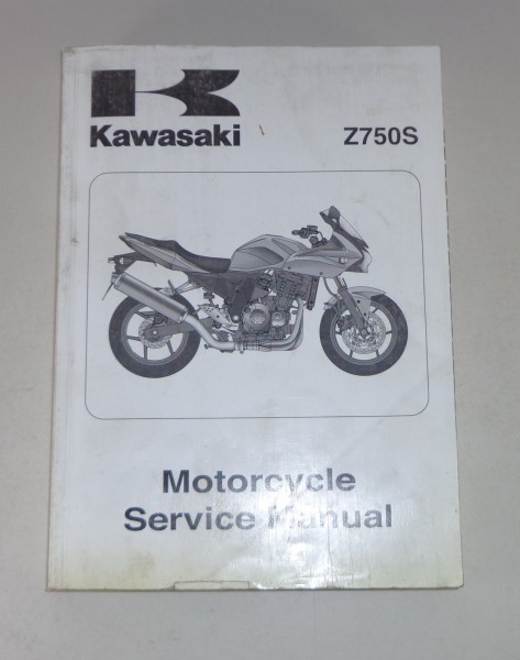 Werkstatthandbuch / Workshop Manual Kawasaki Z 750 S, Stand 2004