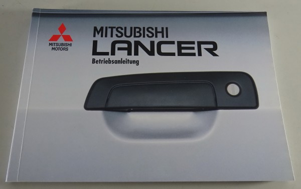 Betriebsanleitung / Handbuch Mitsubishi Lancer CB1A / CD8A Stand 1995