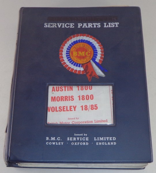 Werkstatthandbuch Austin / Morris 1800 + Wolseley 18/85 ADO 17 Stand 1964