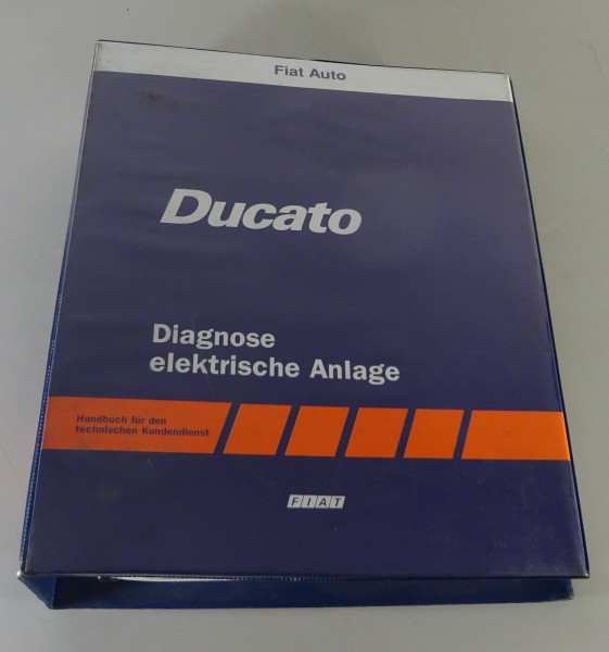 Werkstatthandbuch Fiat Ducato II Typ 230 Diagnose + Elektrik Bj. 1994 - 2002