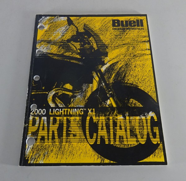 Parts catalog / Spare parts list Buell Lightning X1 Model 2000 from 08/1999