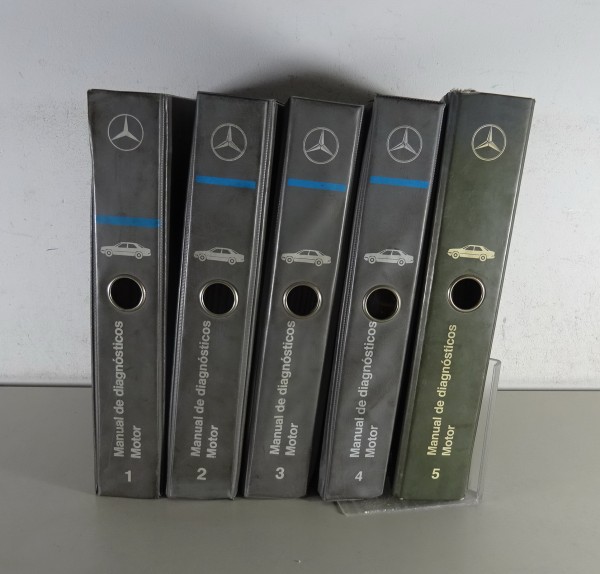 Manual de diagnóstico del motor Mercedes-Benz W124,W123,W126,R107,R129 1980-2000