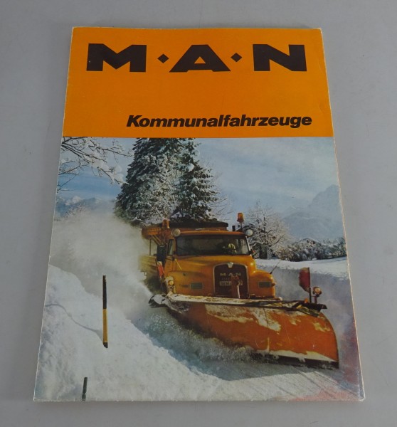 Prospekt / Broschüre MAN Zweiachs-Kurzhauber/Zweiachs-Frontlenker Stand 06/1977