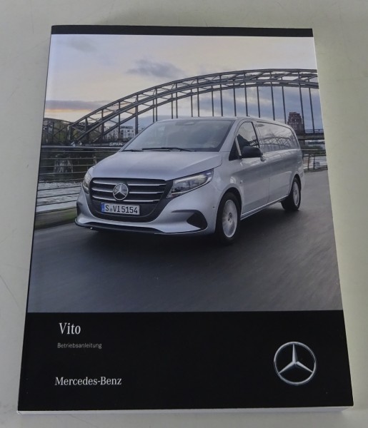 Betriebsanleitung Mercedes-Benz Vito Typ 447 Benzin & Diesel von 06/2024