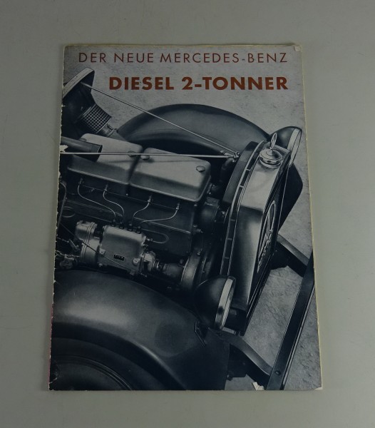Prospekt / Broschüre Mercedes-Benz LKW Lo 2000 Stand 02/1932