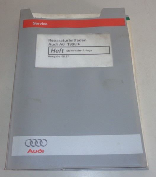 Werkstatthandbuch Audi A6 C5 ab 1998 Elektrische Anlage von 8/1997