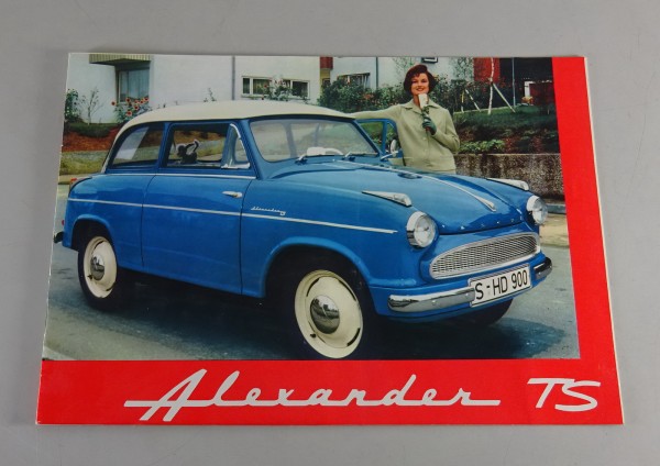 Prospekt / Broschüre Lloyd Alexander TS Stand 1958-1961