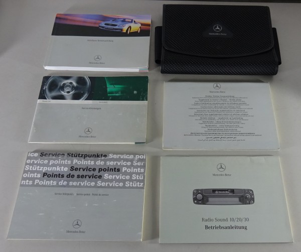 Bordmappe + Betriebsanleitung Mercedes R170 SLK 200 / 230 / 320 + AMG - 10/2002