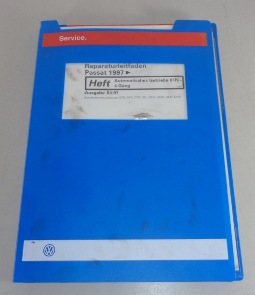 Werkstatthandbuch VW Passat B5 Typ 3b Automatik Getriebe 01N von 04/1997
