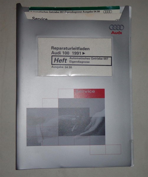 Werkstatthandbuch Audi A6 C4 Automatik Getriebe 097 Diagnose ab 1991