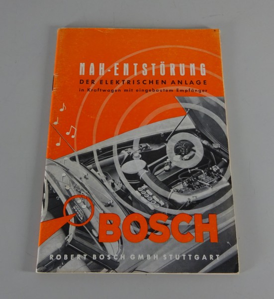 Handbuch Bosch Nah-Entstörung in Pkws Stand 02/1963