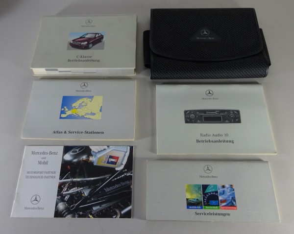 Bordmappe + Betriebsanleitung Mercedes C-Klasse W203 C180 C200 C240.. von 5/2000