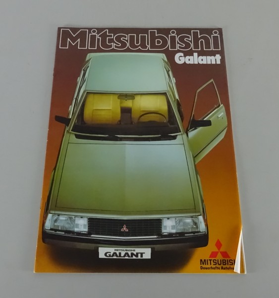 Prospekt / Broschüre Mitsubishi Galant Stand 02/1985