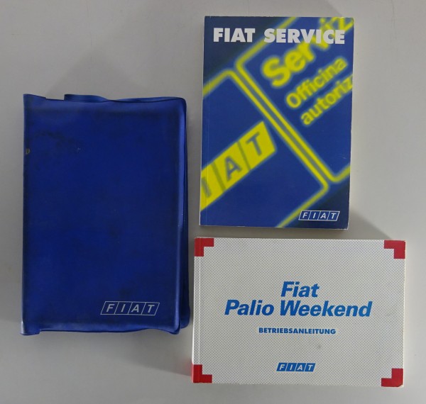 Bordmappe + Betriebsanleitung / Handbuch Fiat Palio Weekend Stand 02/1999