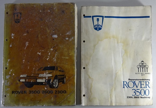 Werkstatthandbuch / Reparaturleitfaden Rover SD1 2300 / 2600 / 3500 von 1978