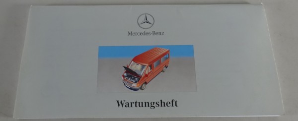 Scheckheft / Wartungsheft Mercedes Benz Sprinter W901 Stand 11/1998