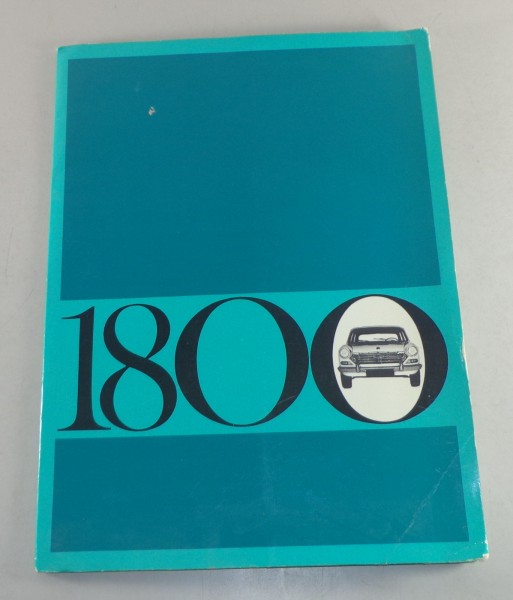 Prospekt / Brochure Austin 1800 (BMC ADO17)