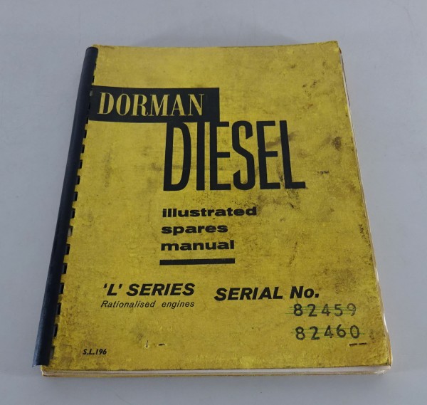 Teilekatalog Dorman ´L´Series Diesel - Motoren von 03/1965