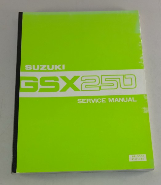 Workshop Manual / Repair Manual Suzuki GSX 250 Stand 07/1980