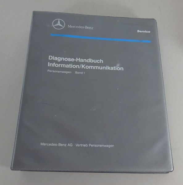 Werkstatthandbuch Kommunikation Mercedes-Benz W140, W202, R129 Band 1 von 1993
