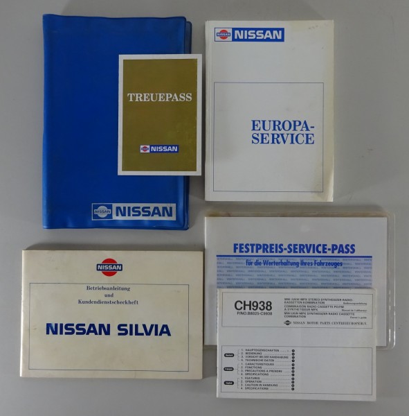 Bordmappe / Betriebsanleitung Nissan / Silvia S12 Stand 06/1986