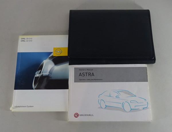 Owner's Manual + Wallet Opel / Vauxhall Astra G von 02/2005