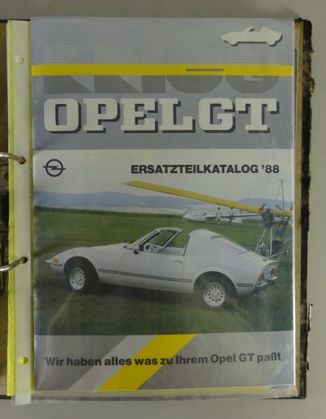 Literaturpaket / Prospekt / Bildband / Kataloge Opel GT 1100 / 1900