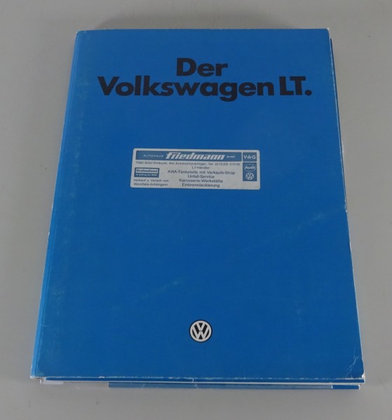Pressemappe + Pressefotos VW LT 28 / 31 / 35 / 40 / 45 Stand 1979 - 1980