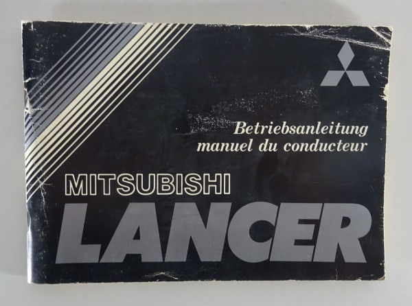 Betriebsanleitung Mitsubishi Lancer Typ A171 Baujahr ab 1979 Stand 1981