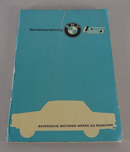 Betriebsanleitung / Handbuch BMW LS 700 Ausgabe 04/1962