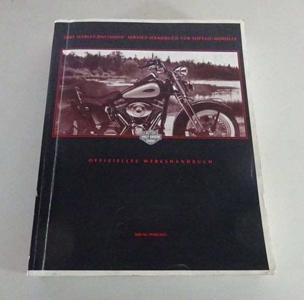 Werkstatthandbuch Harley Davidson Softail Modelle 2001 Stand 01/2001