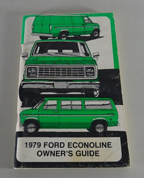 Owner´s Manual / Handbook Ford Truck Econoline Stand 1979